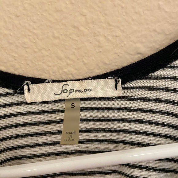 Soprano Striped Tank Top - Picture 2 of 5